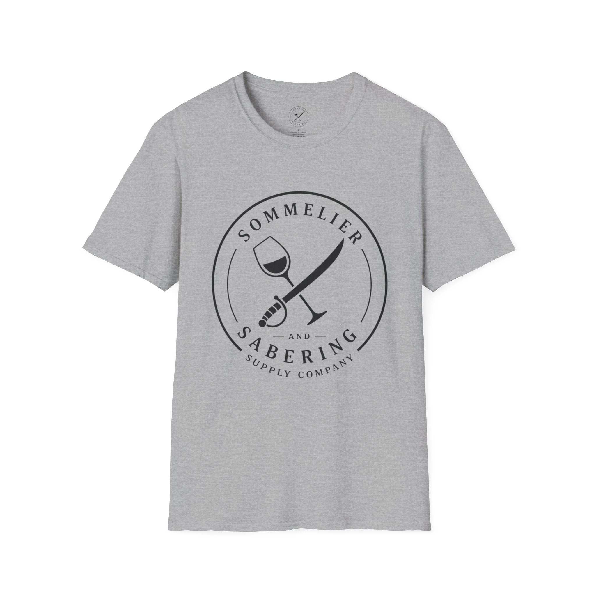 Sommelier and Sabering logo T-Shirt