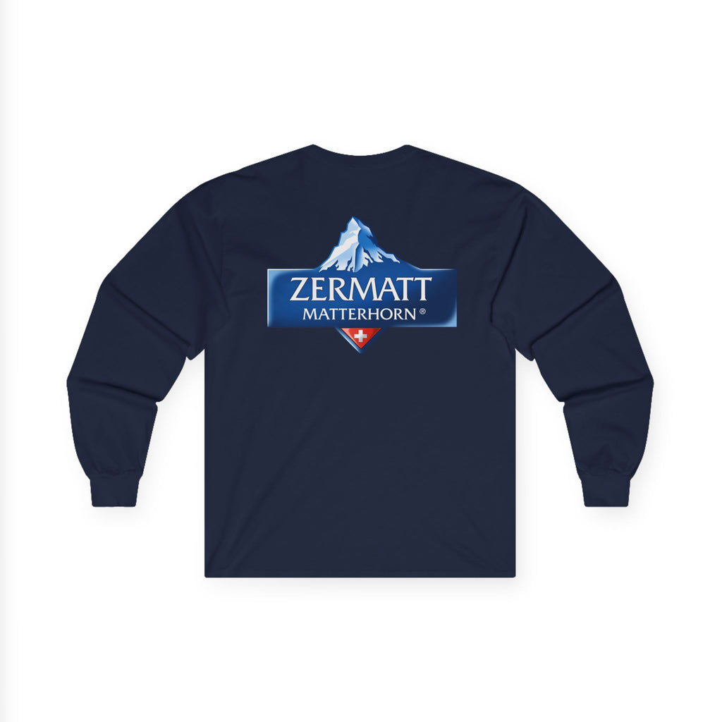 Zermatt Matterhorn Logo Long Sleeve T-Shirt