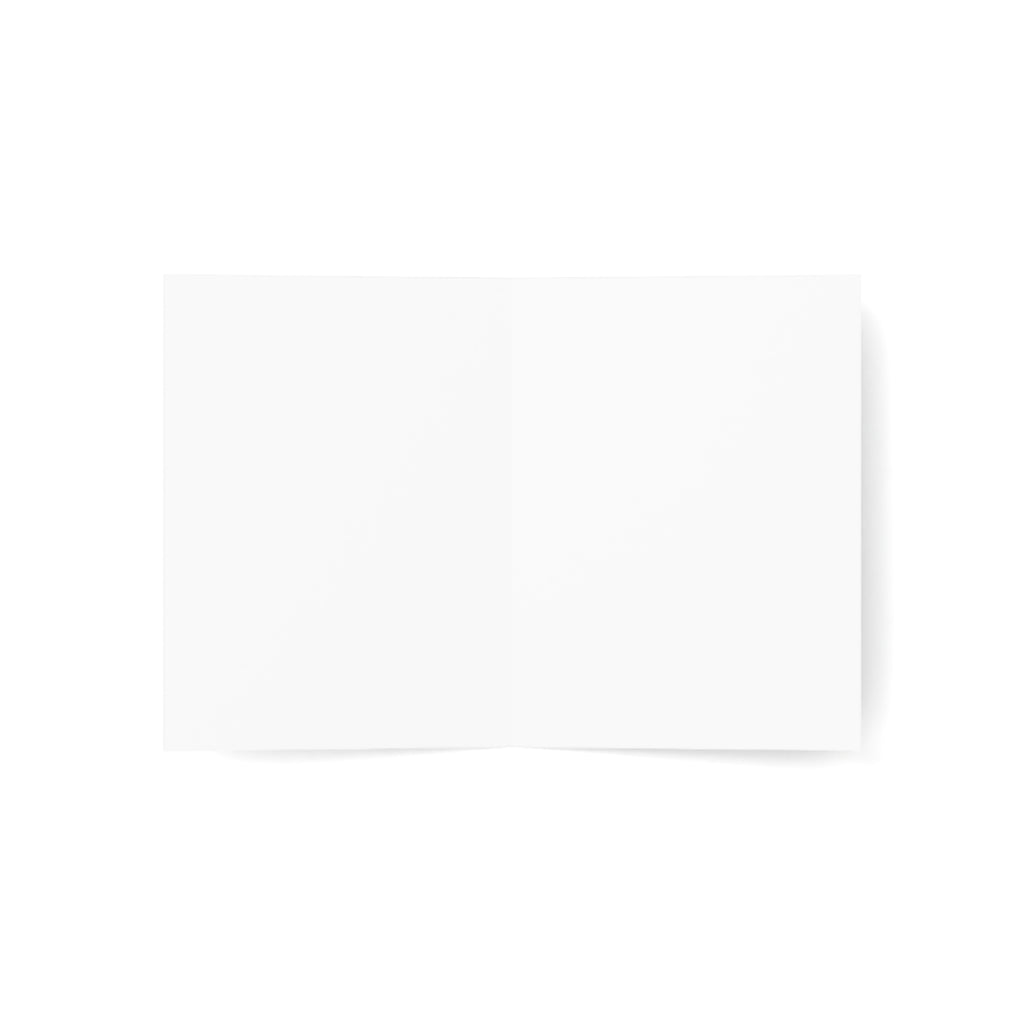 Seahorse 'We Mate For Life Semper Unus' Greeting Card