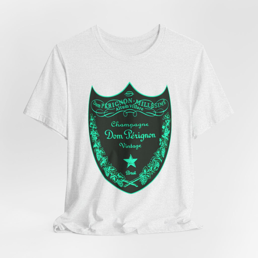 Neon Dom Pérignon Champagne Label  T-Shirt