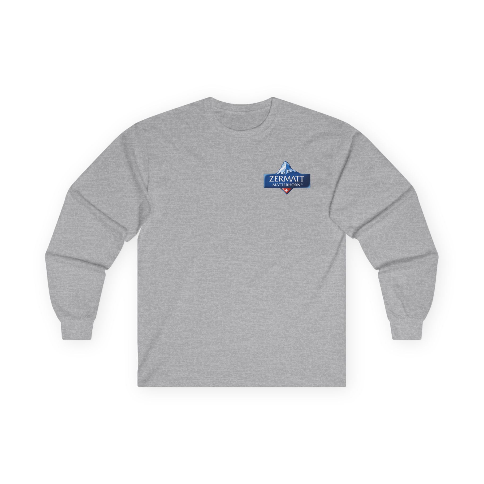 Zermatt Matterhorn Logo Long Sleeve T-Shirt