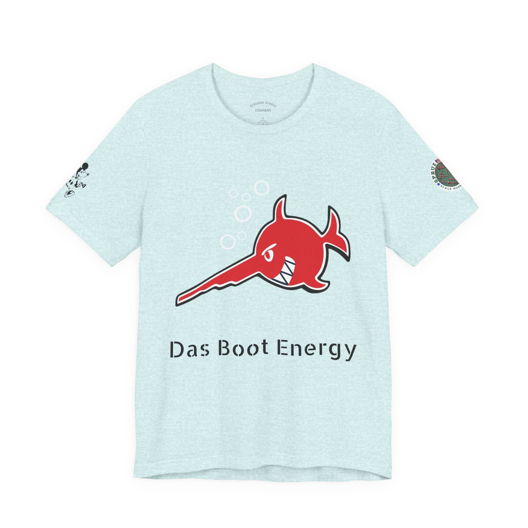WWII Das Boot Energy T-Shirt | Sprue Crew Logo