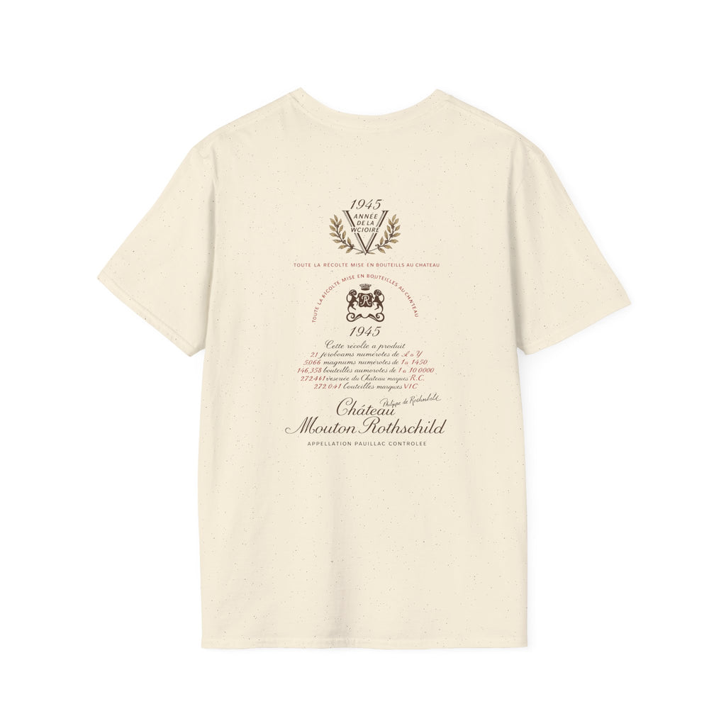 Historic 1945 Chateau Mouton - Rothschild Label T-Shirt