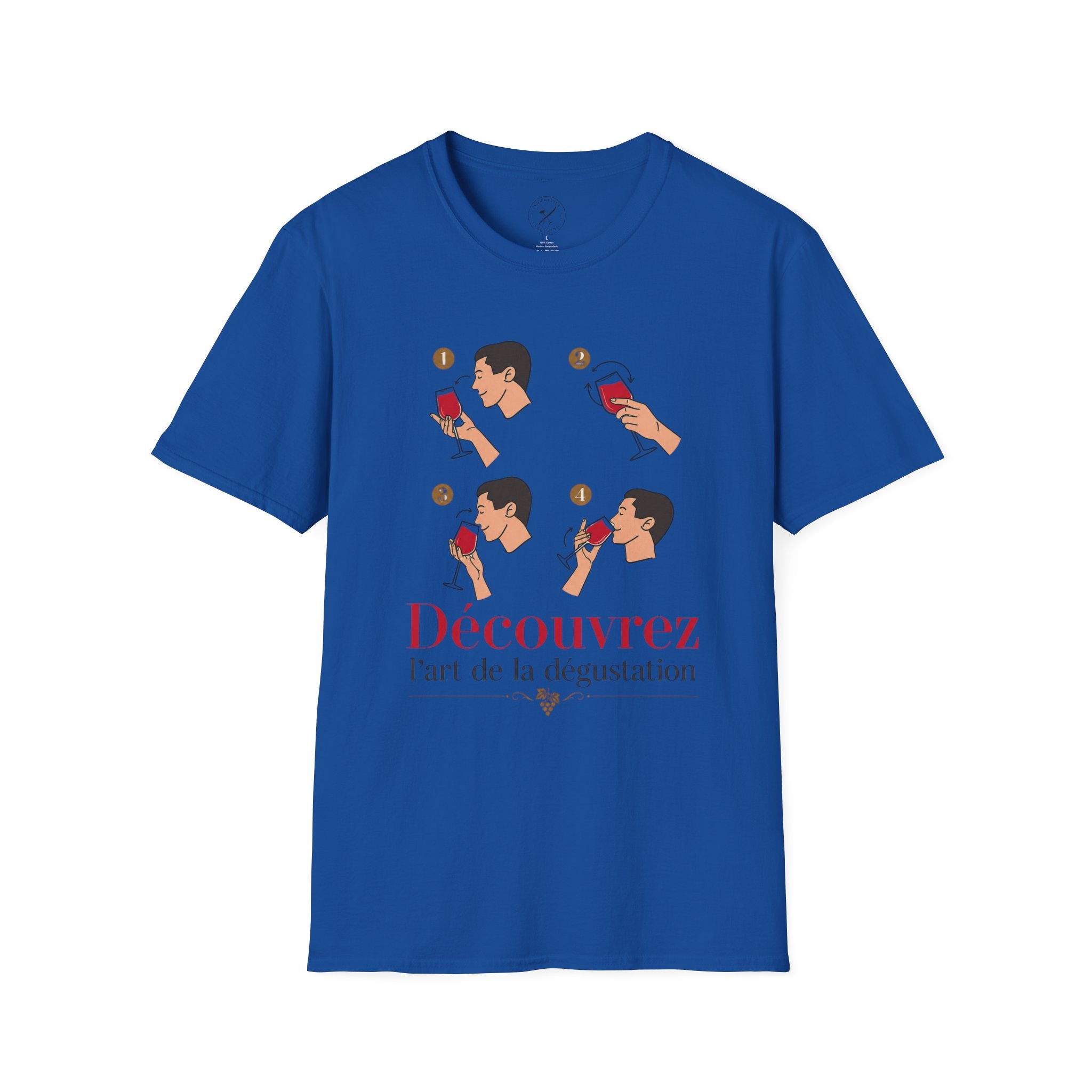 Wine Tasting  T-shirt | Découverte l'art de la dégustation T-Shirt | Wine Tasting Illustration