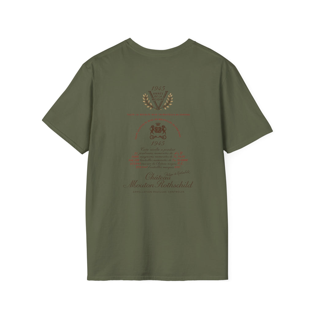 Historic 1945 Chateau Mouton - Rothschild Label T-Shirt