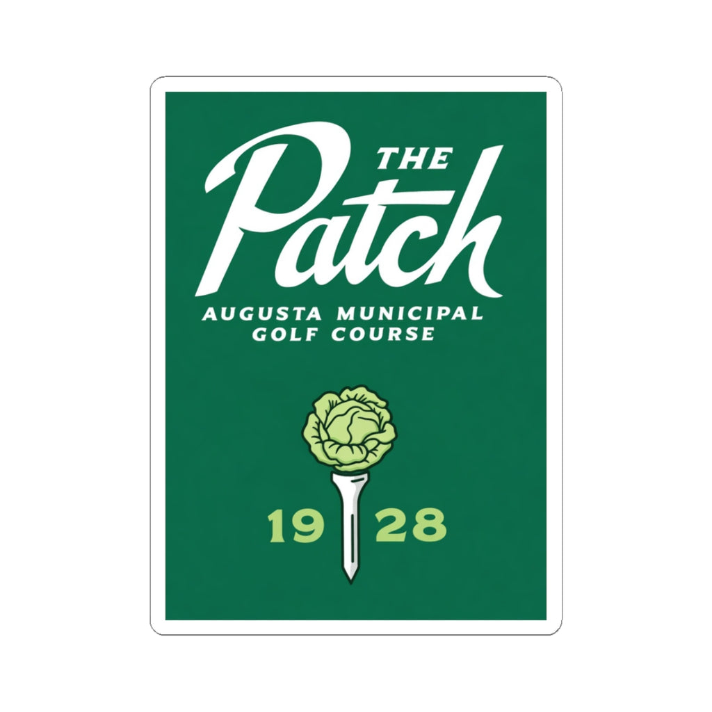 The Patch Augusta Municipal Golf Course Vinyl Sticker | 1928 tee rose logo