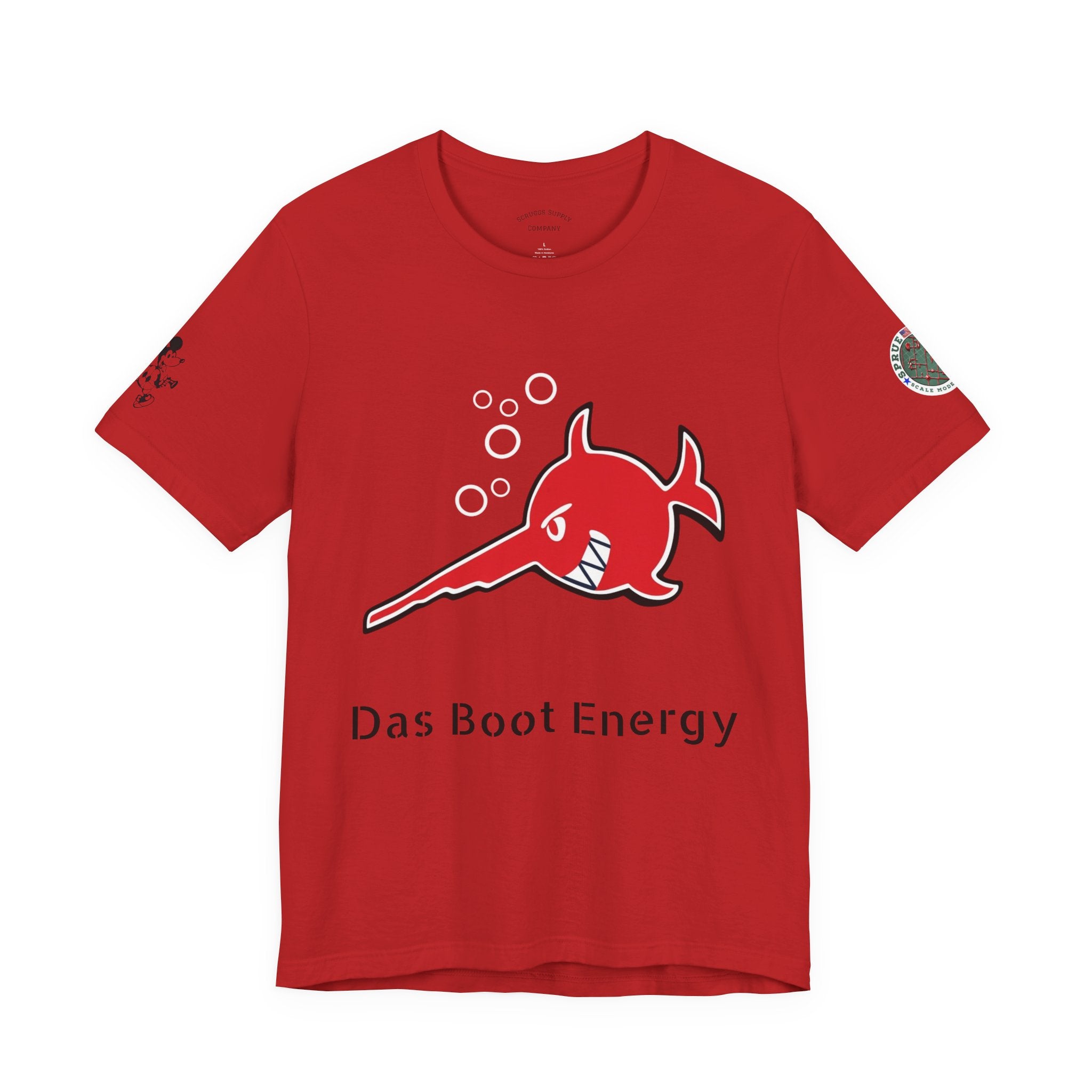 WWII Das Boot Energy T-Shirt | Sprue Crew Logo