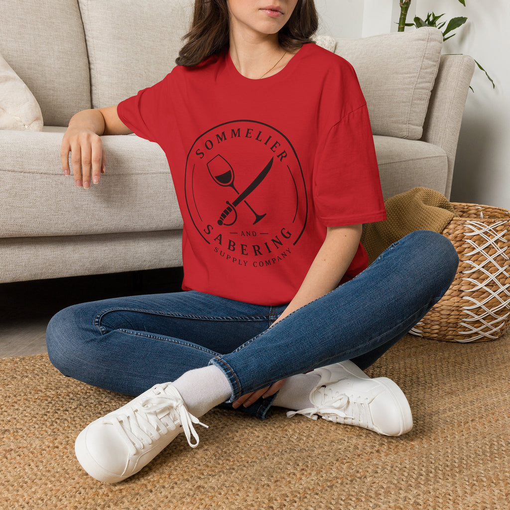 Sommelier and Sabering logo T-Shirt