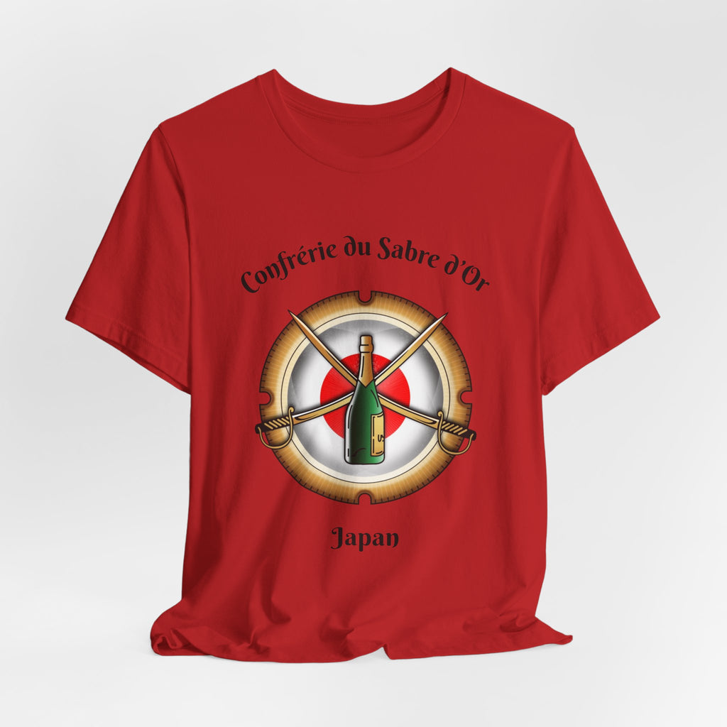 Japanese Heritage inspired T-Shirt, Confrerie du Sabre dOr