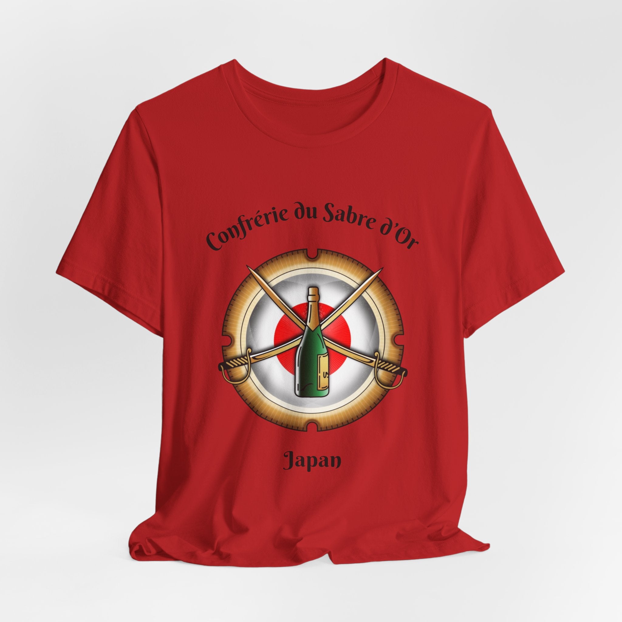 Japanese Heritage inspired T-Shirt, Confrerie du Sabre dOr