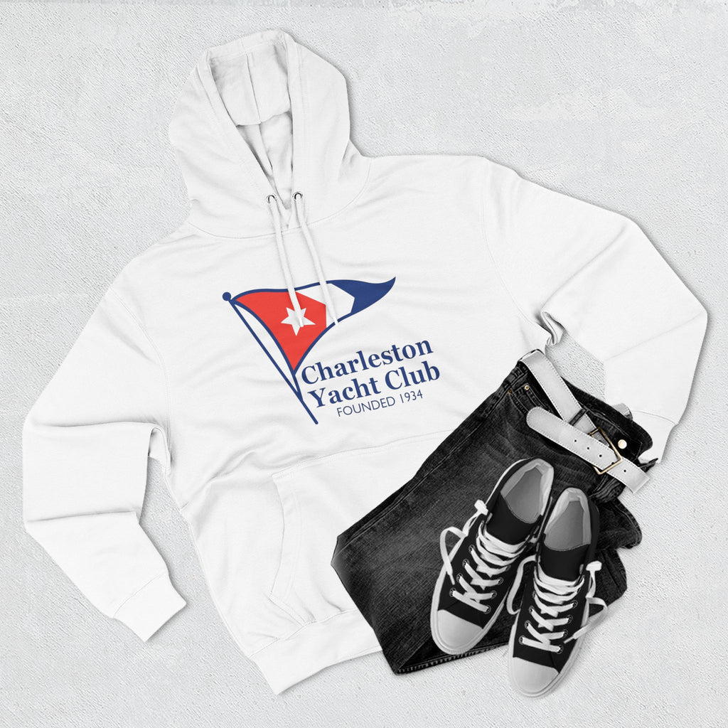 Charleston Yacht Club flag Hoodie | Nautical Sailing Club logo