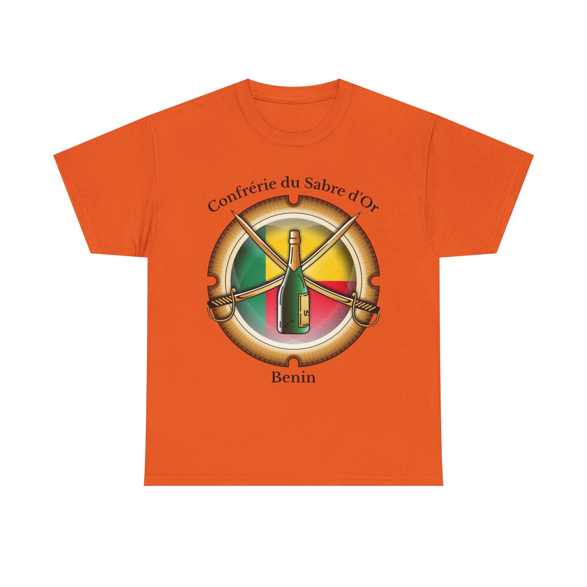 Confrérie du Sabre d'Or Benin T-Shirt | Champagne Sabre Benin