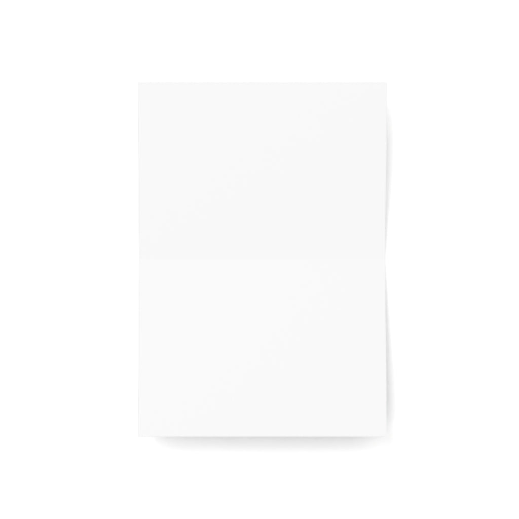 Vintage Champagne Advertisment Greeting Card | Blank Inside
