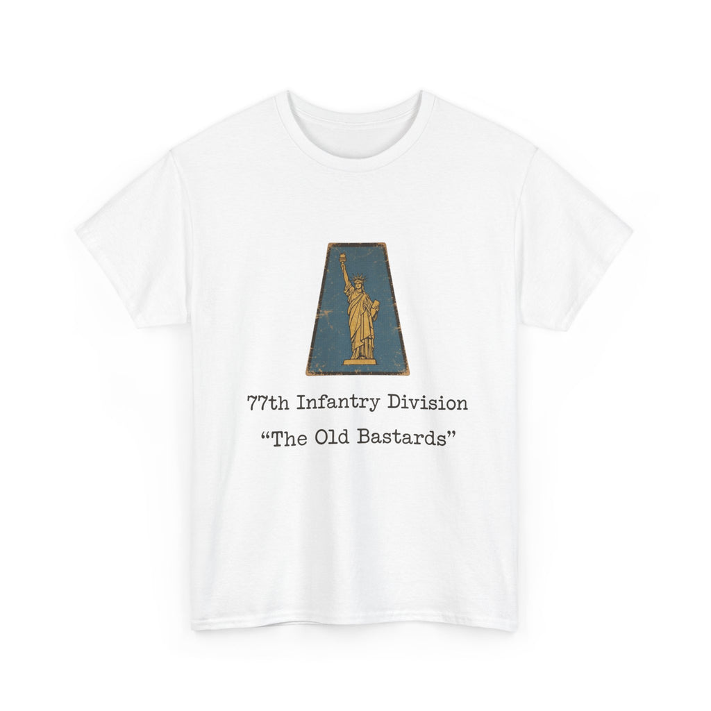 WWII WW2 77th Infantry Division "The Old Bastards" T-Shirt | Military Unit Tee
