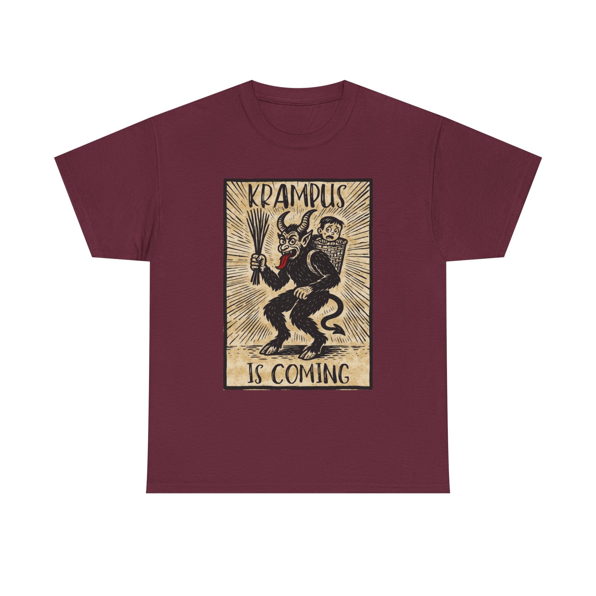 Krampus Is Coming T-Shirt | Krampus Holiday