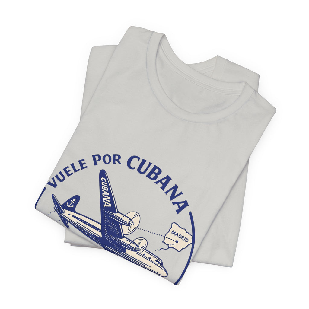 Vintage Cubana Travel, Vintage Jet Plane T-Shirt, Perfect Gift for Travelers, Vacation Outfit, Retro Aviation Style
