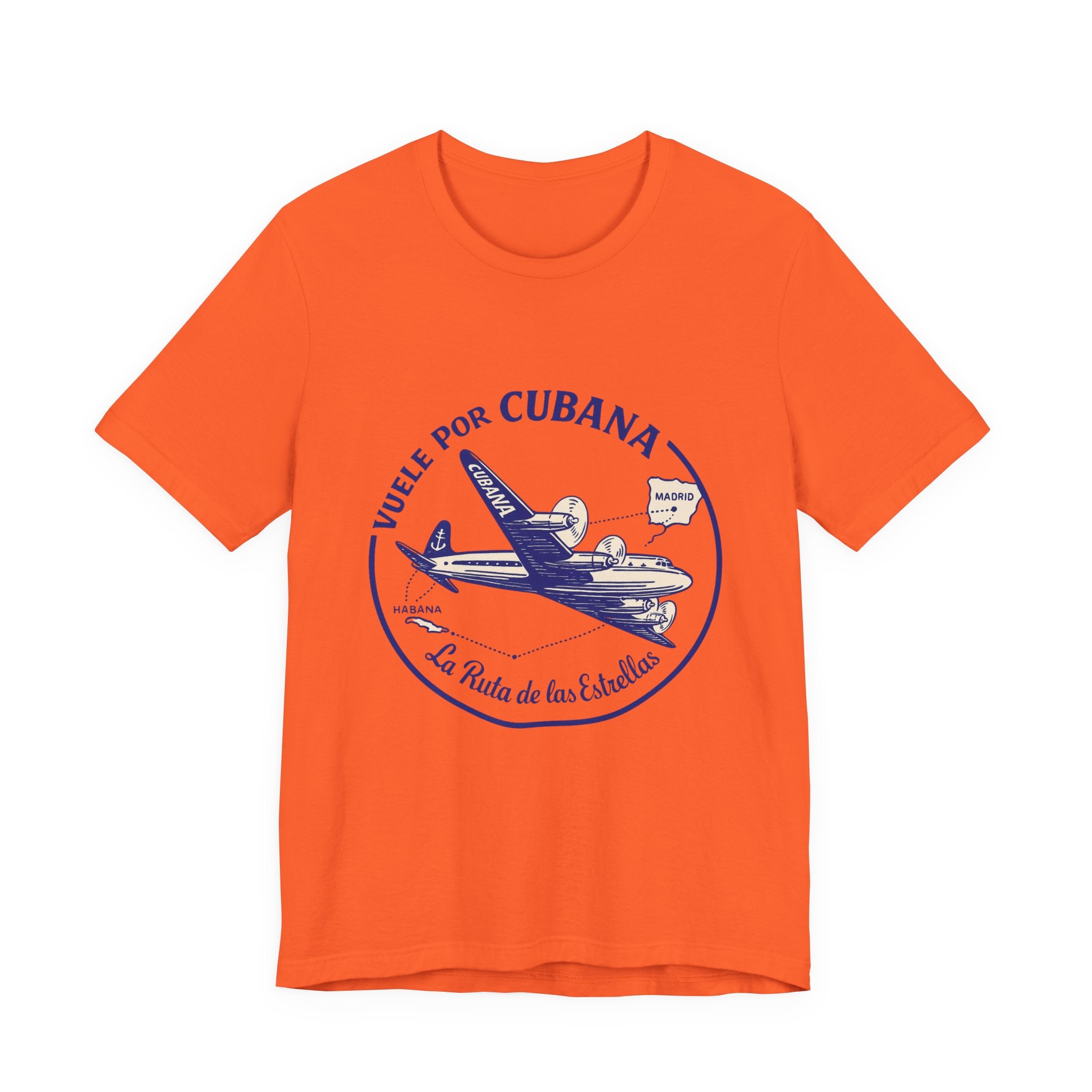 Vintage Cubana Travel, Vintage Jet Plane T-Shirt, Perfect Gift for Travelers, Vacation Outfit, Retro Aviation Style