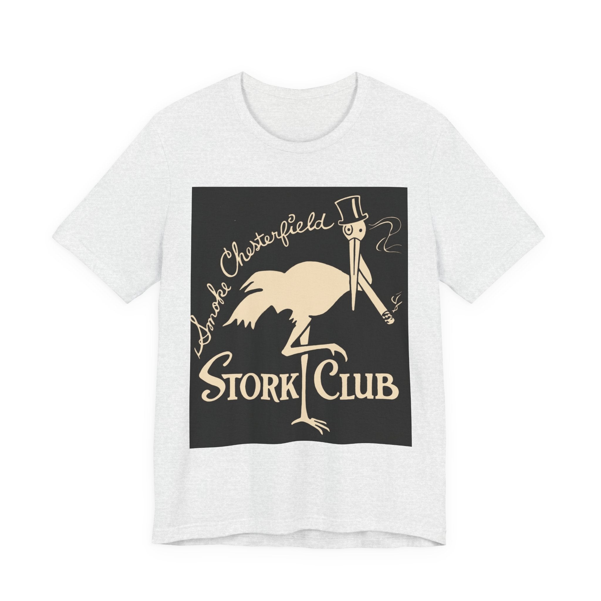 Stork Club NYC with Chesterfield vintage stork logo