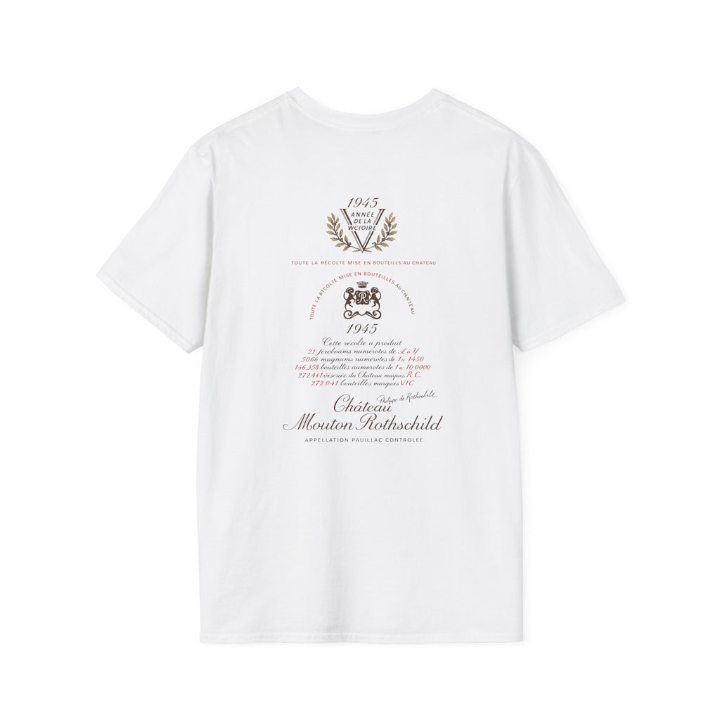 Historic 1945 Chateau Mouton - Rothschild Label T-Shirt