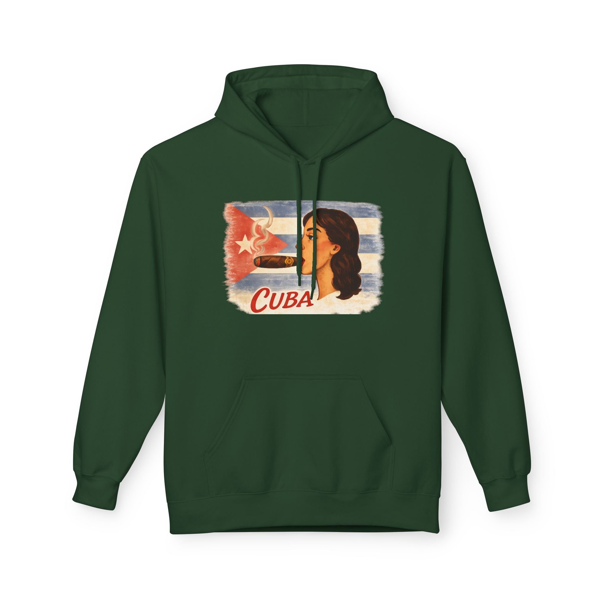 Retro Cuban Vintage Cigar Hoodie