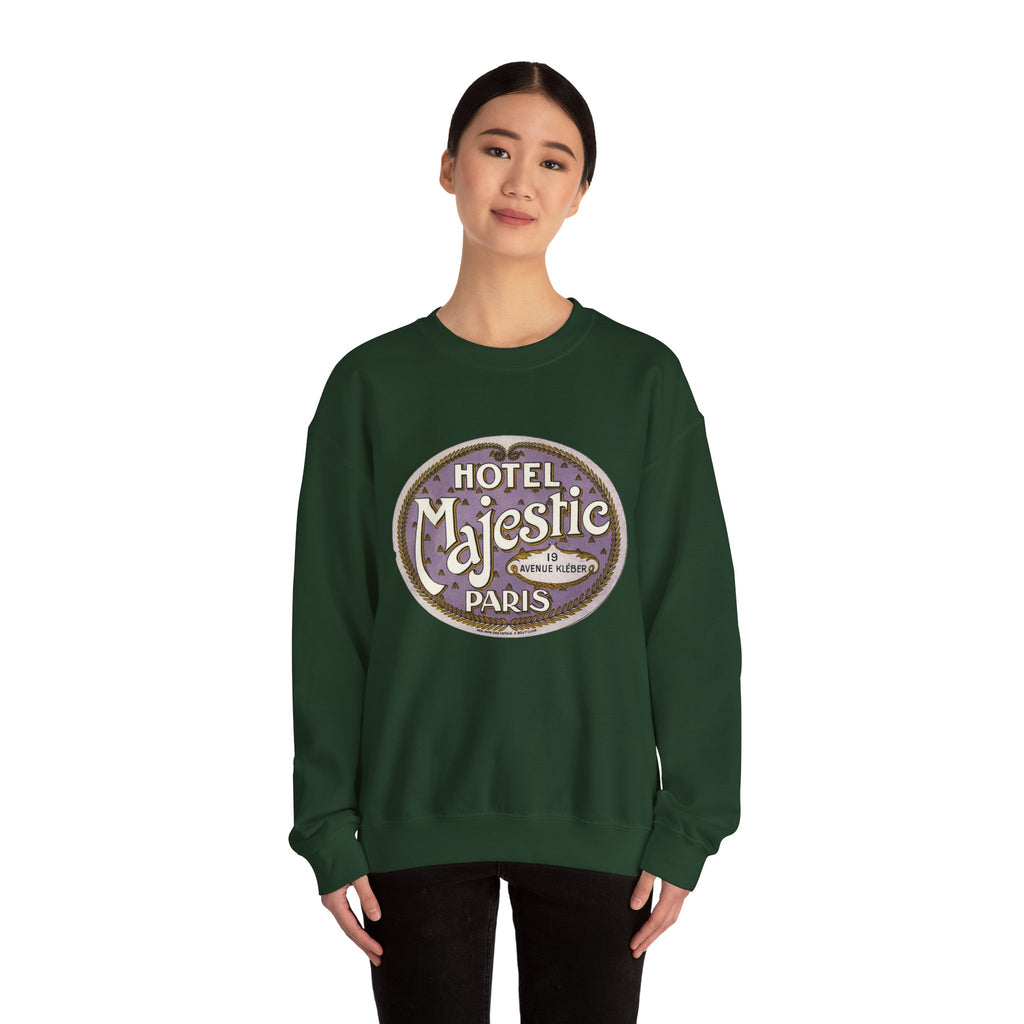 Paris Hotel Majestic Vintage Logo Sweatshirt