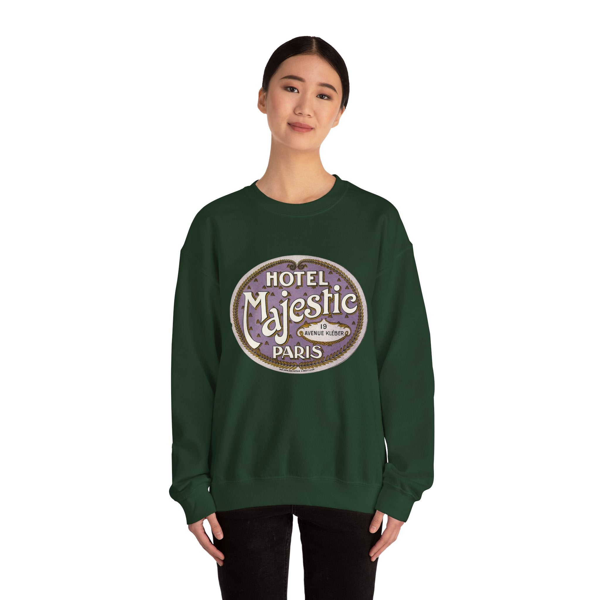 Paris Hotel Majestic Vintage Logo Sweatshirt