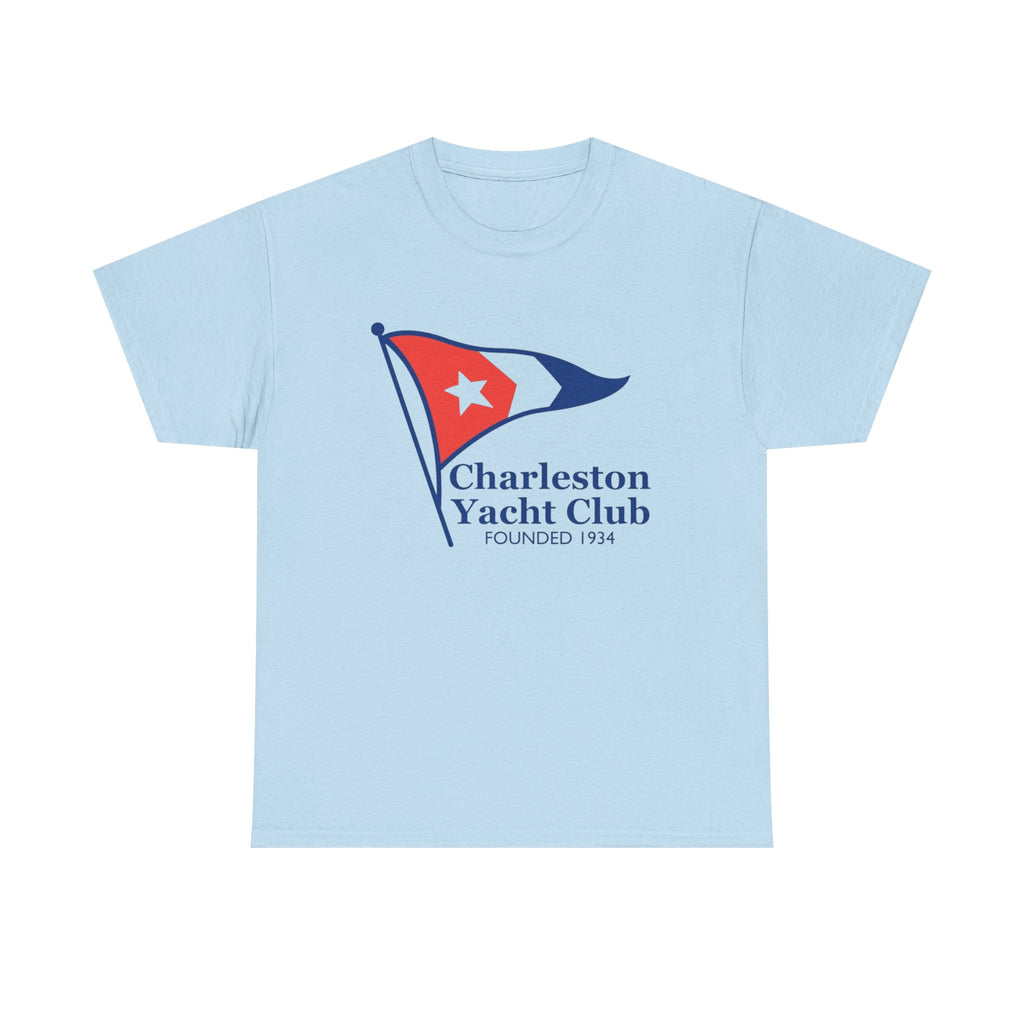Charleston Yacht Club Flag Tee | Nautical Sailing Logo Shirt