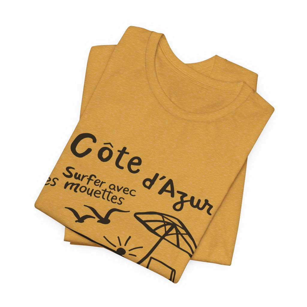 Côte d'Azur Beach French Riviera T-shirt