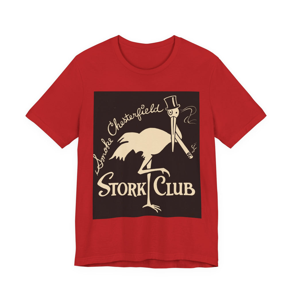 Stork Club NYC with Chesterfield vintage stork logo
