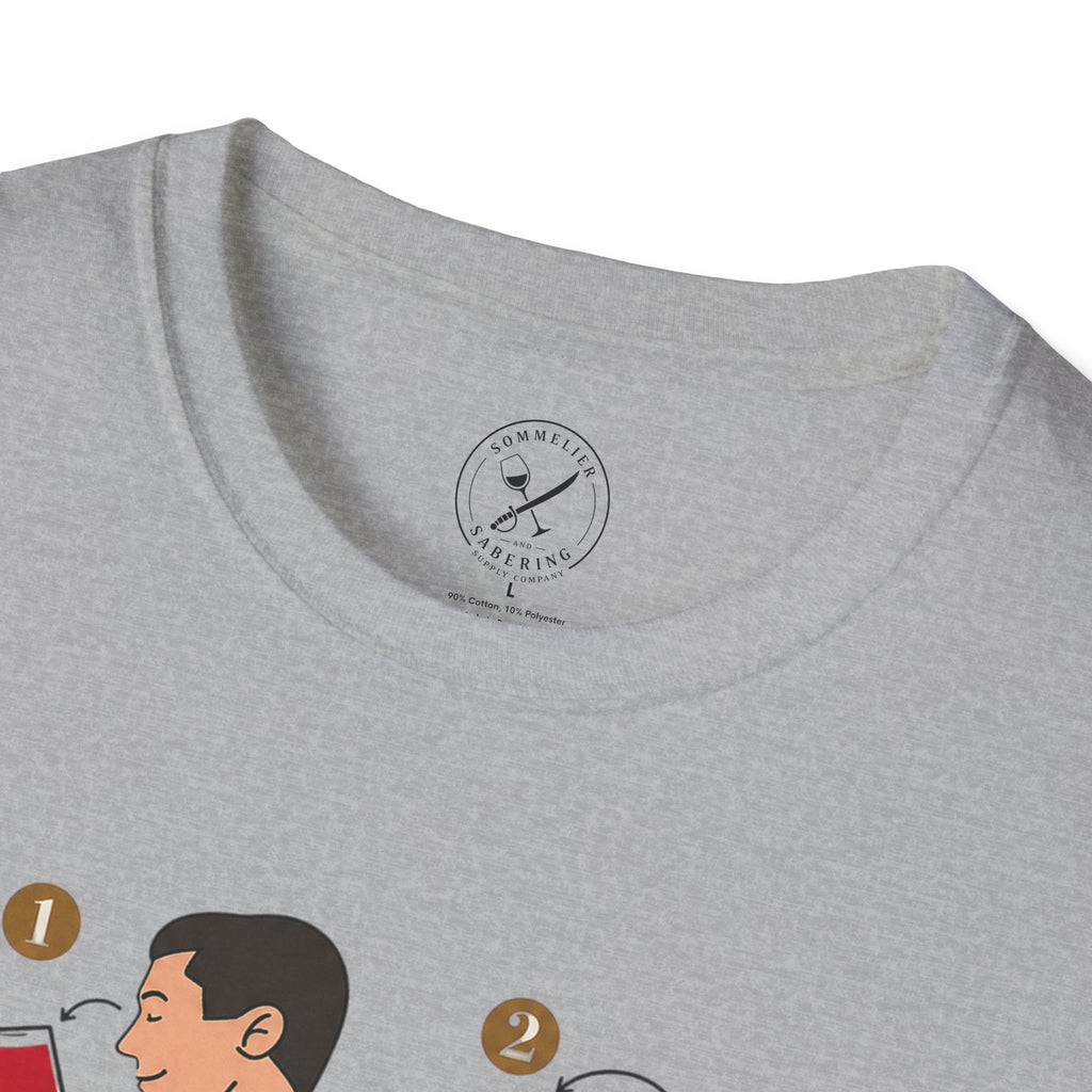 Wine Tasting  T-shirt | Découverte l'art de la dégustation T-Shirt | Wine Tasting Illustration