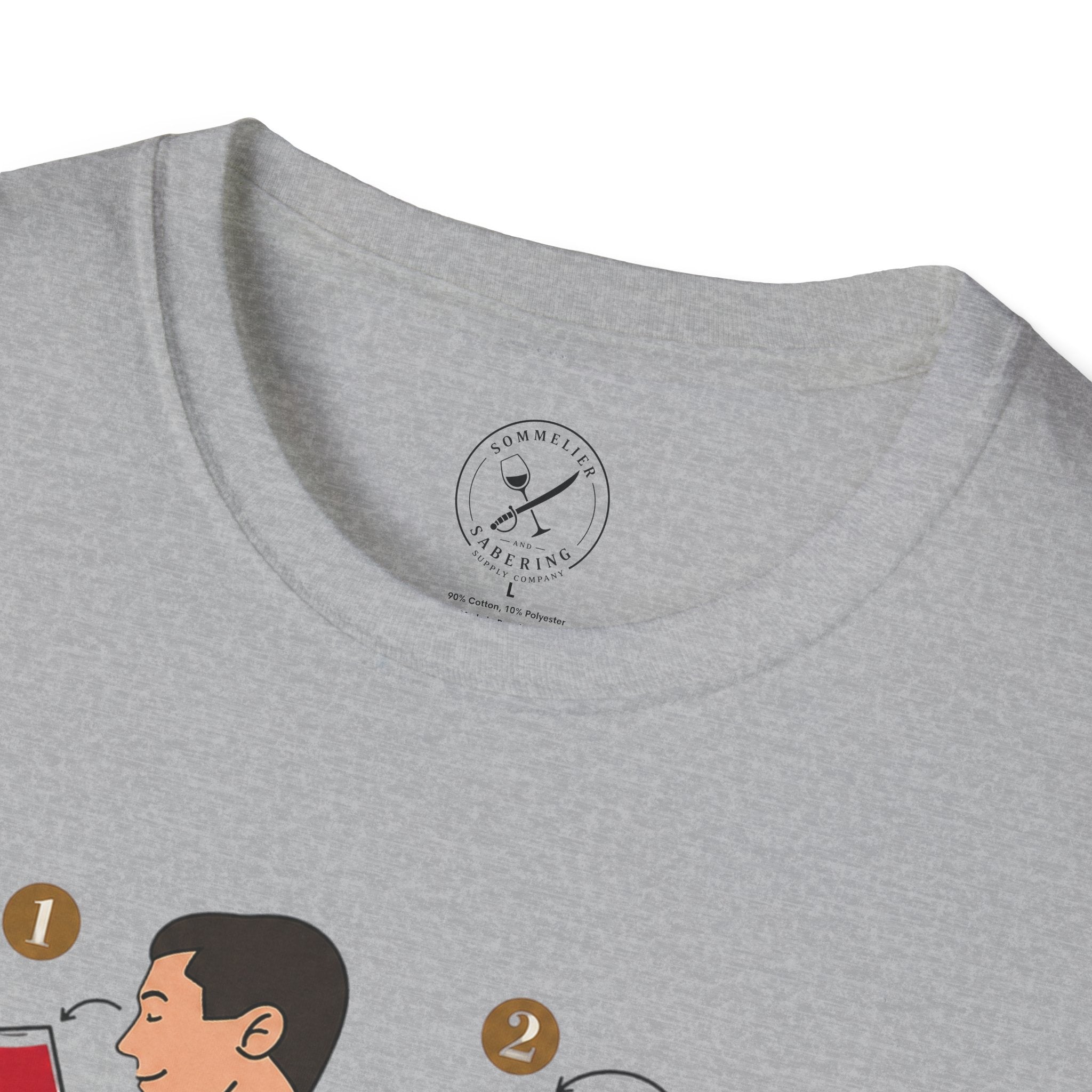Wine Tasting  T-shirt | Découverte l'art de la dégustation T-Shirt | Wine Tasting Illustration