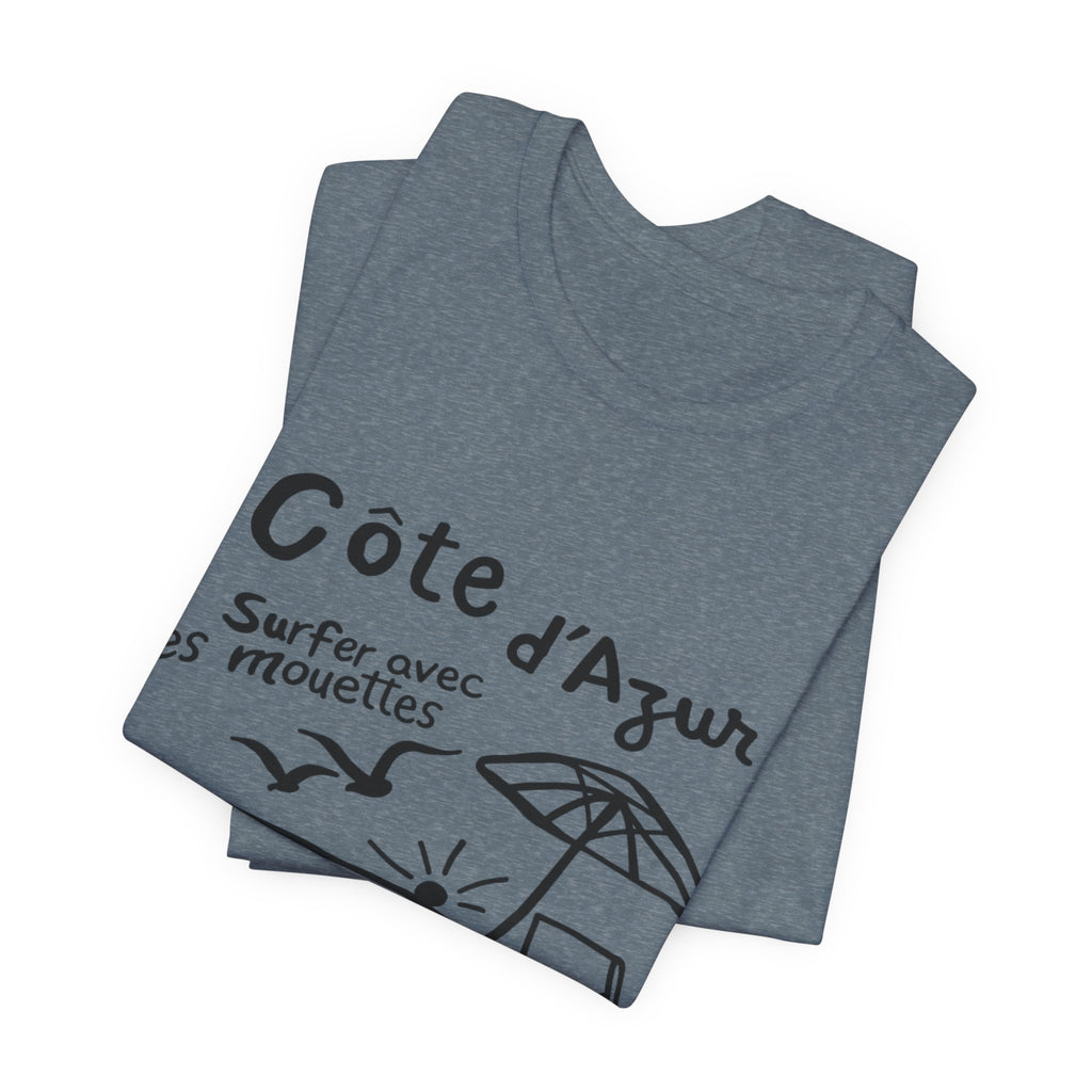 Côte d'Azur Beach French Riviera T-shirt