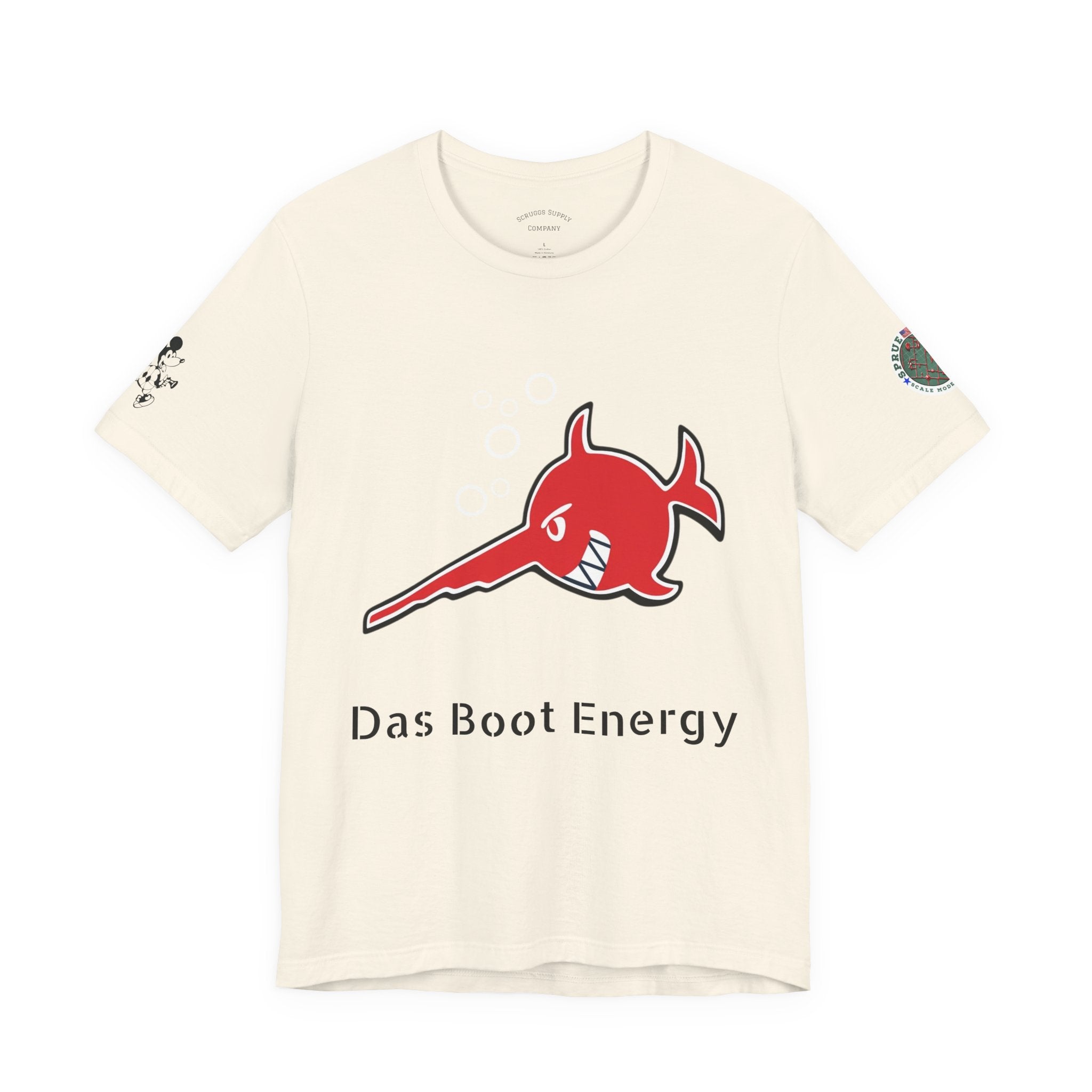 WWII Das Boot Energy T-Shirt | Sprue Crew Logo