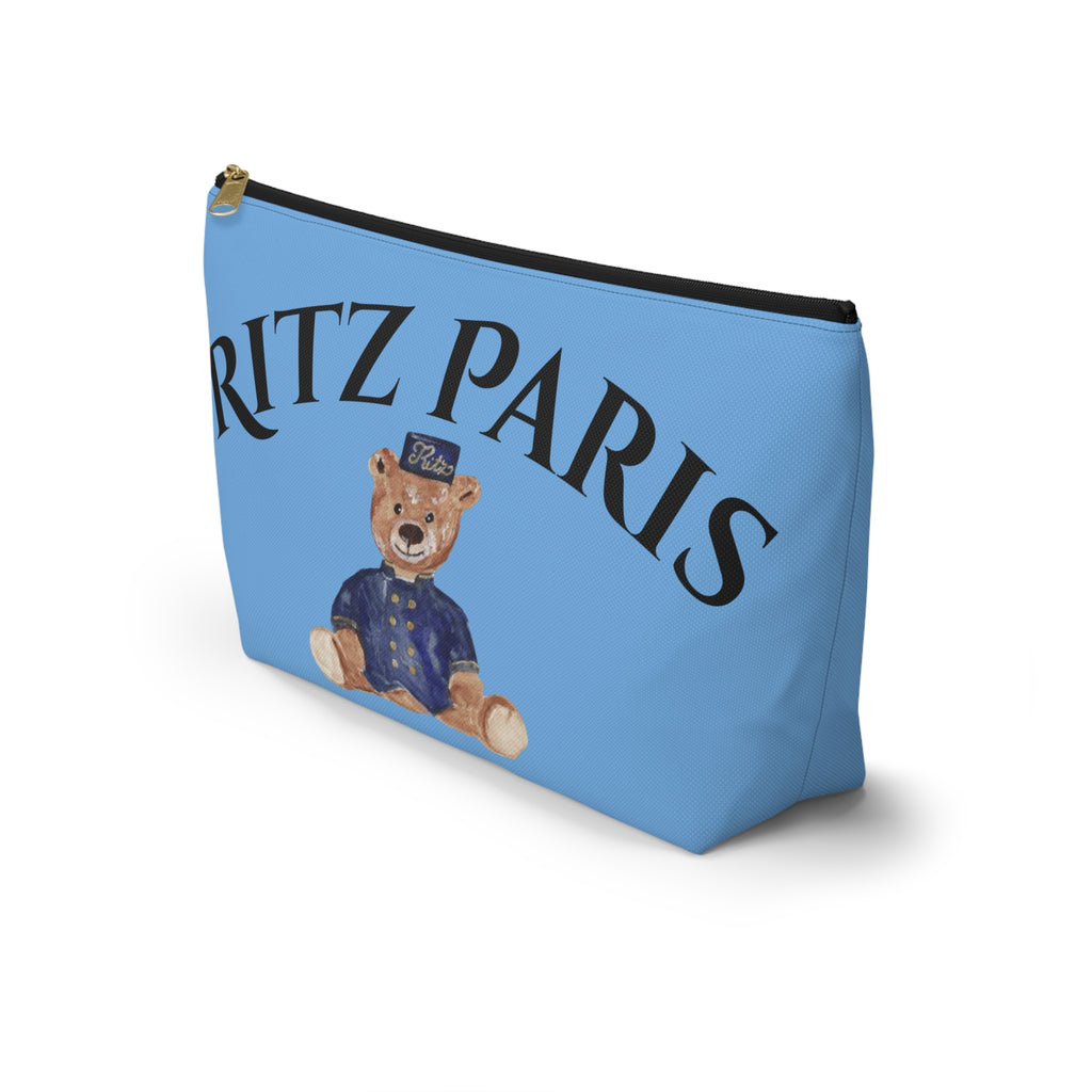 Ritz Paris Teddy Bear Accessory Pouch | Place Vendôme Cosmetic Bag