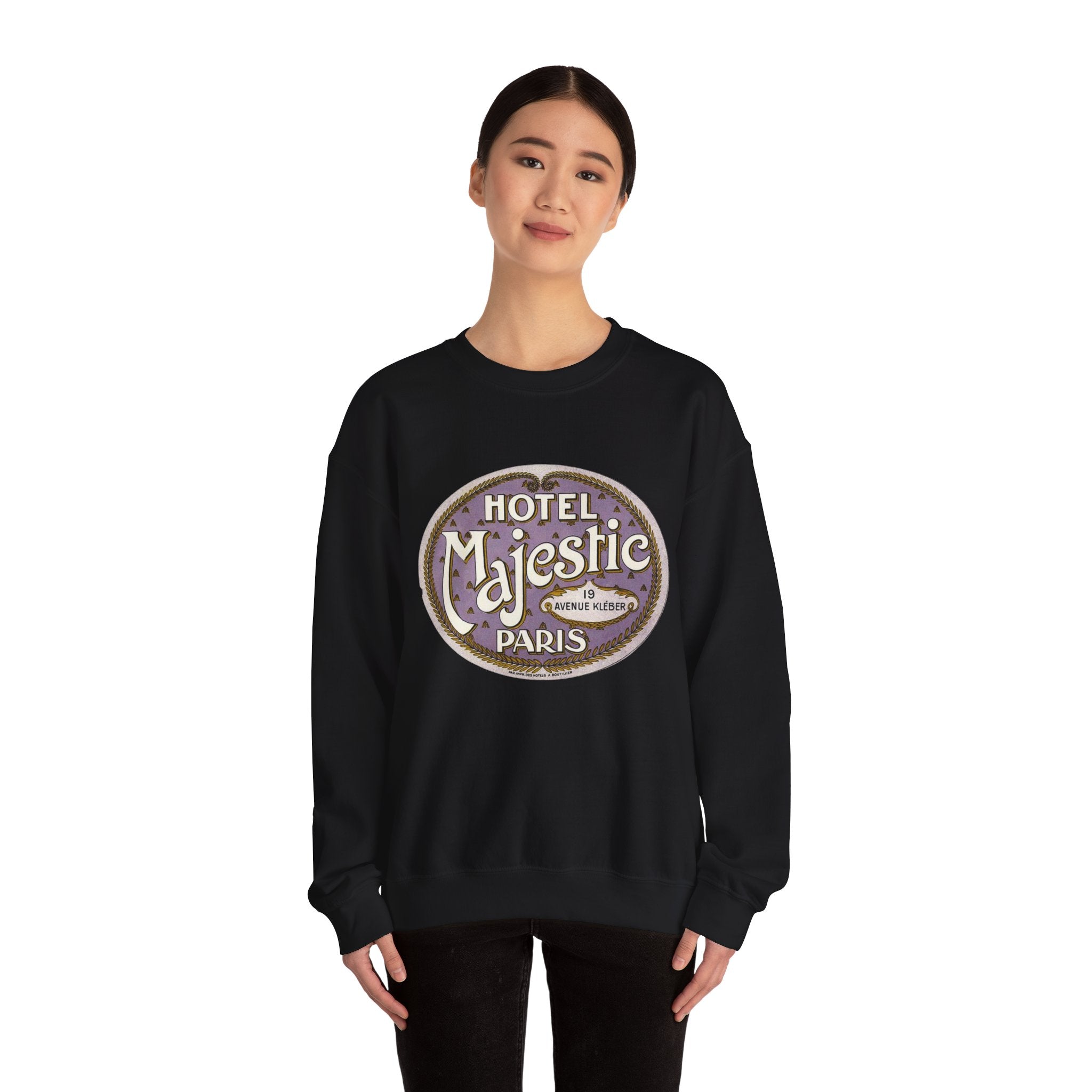 Paris Hotel Majestic Vintage Logo Sweatshirt