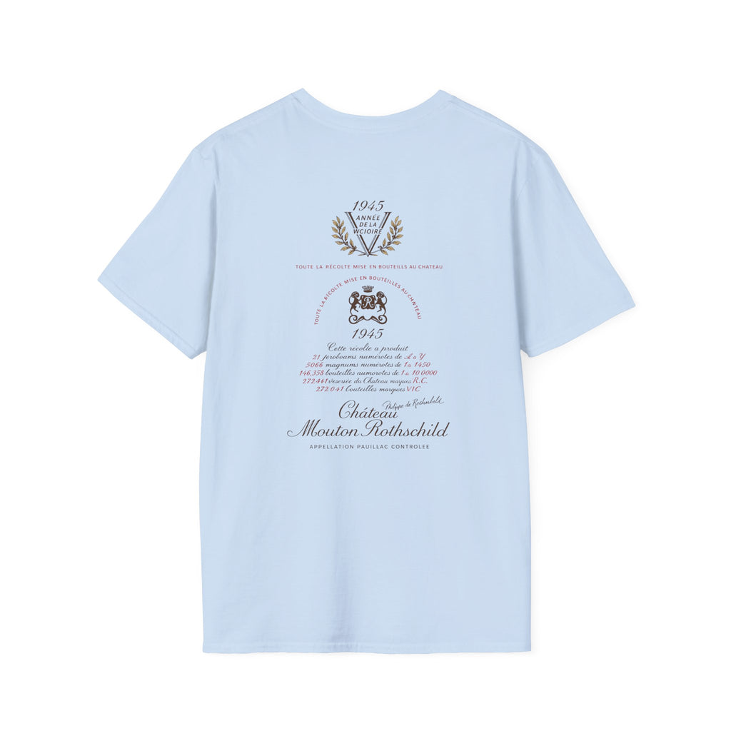 Historic 1945 Chateau Mouton - Rothschild Label T-Shirt