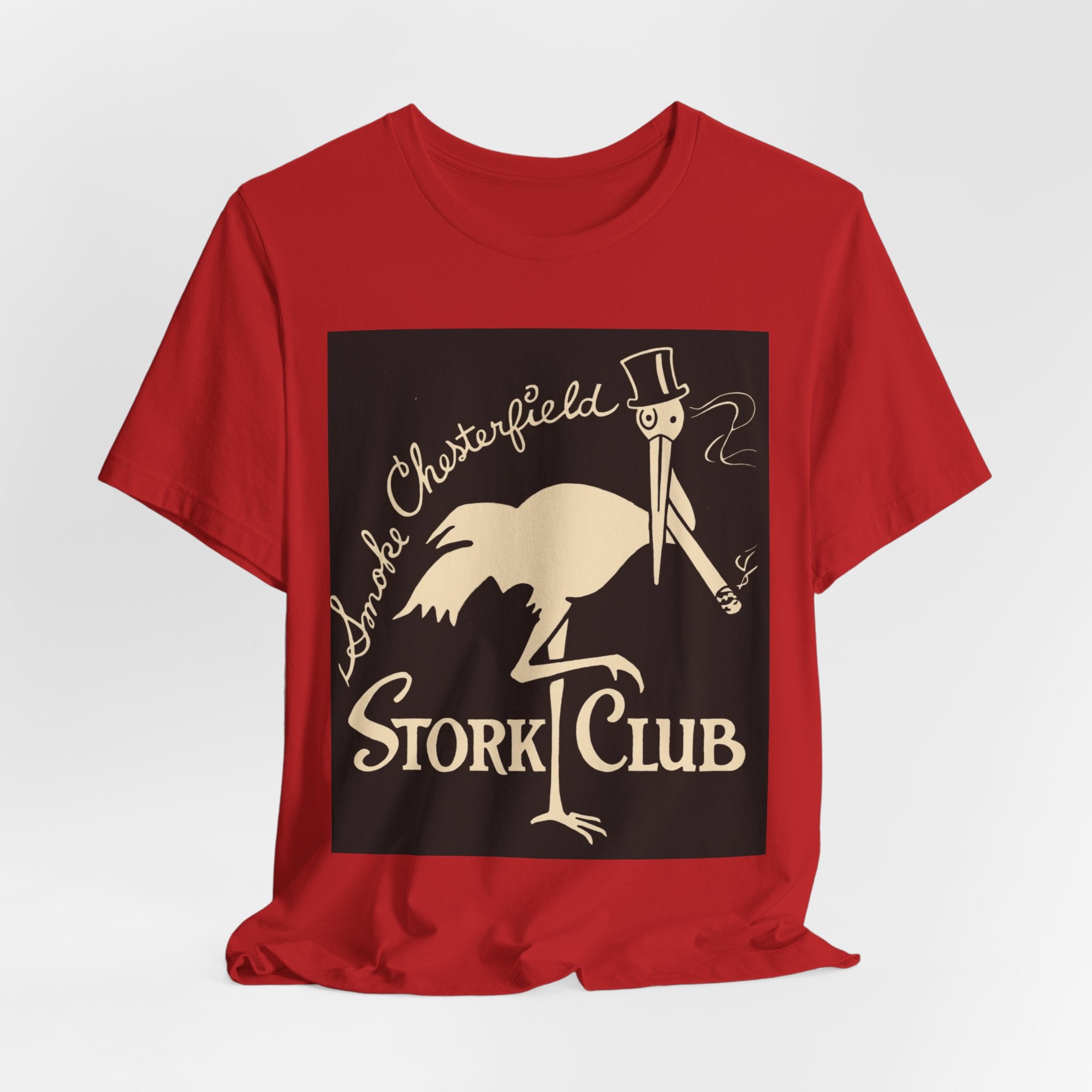 Stork Club NYC with Chesterfield vintage stork logo