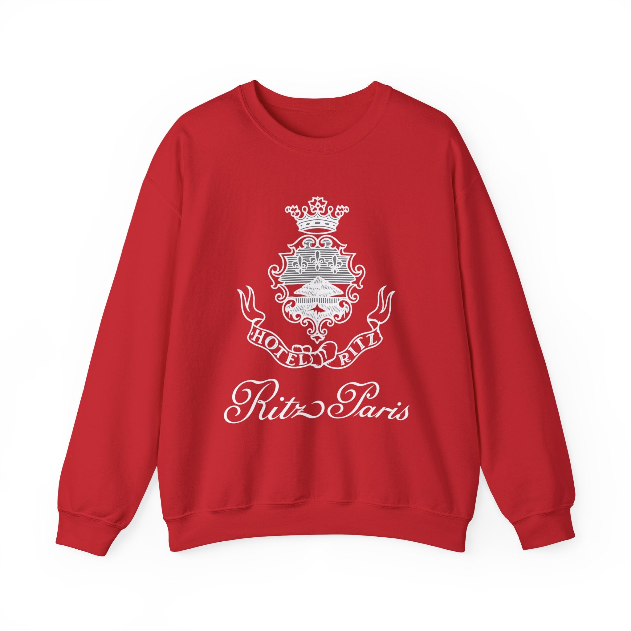 Ritz Paris Sweatshirt with Vintage Crest Logo
