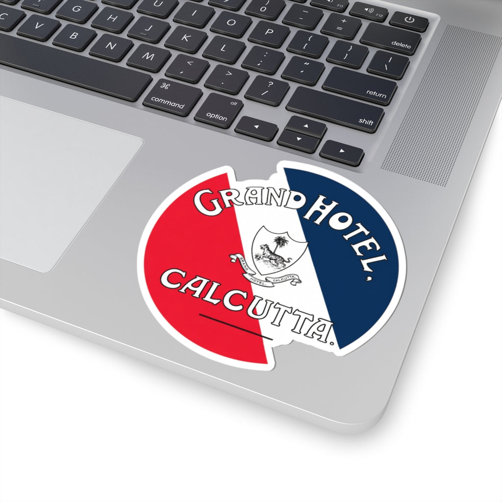 Grand Hotel Calcutta Vintage Travel Vinyl Sticker