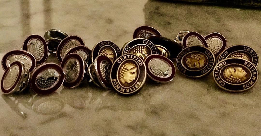 Certified Sommelier Enamel Lapel Pin
